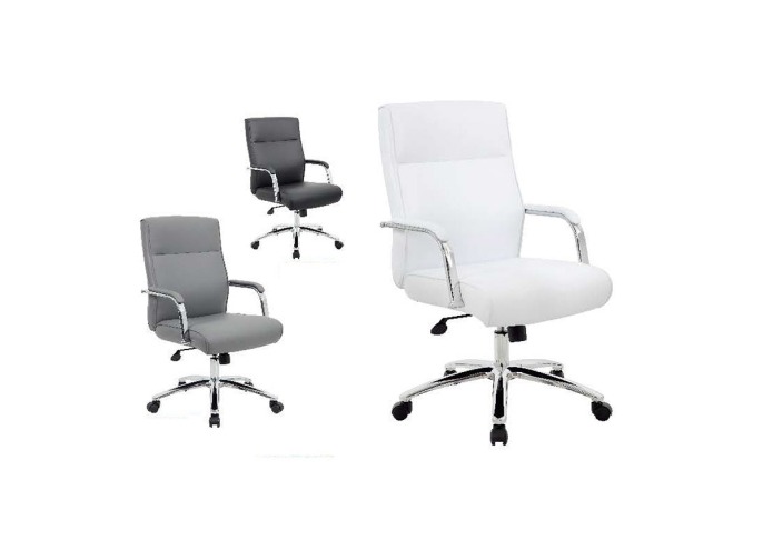 5696C-WT & 5696C-BK / 5696C-GY Executive Caressoft Chairs