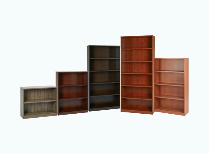 Chelsea (BA) Bookcases available in 5 heights