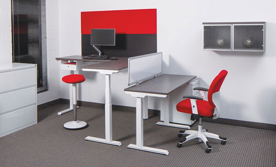 Chelsea (BA) Adjustable Height Office Tables