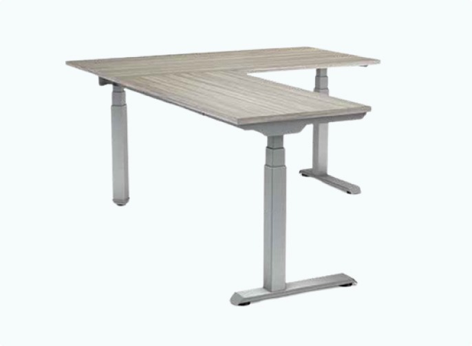 Chelsea (BA) 3-Stage L-Shape Electric Height Adjustable Table 1
