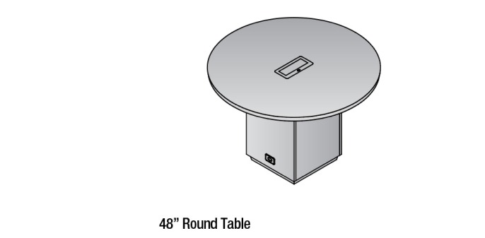 48'' Round Table
