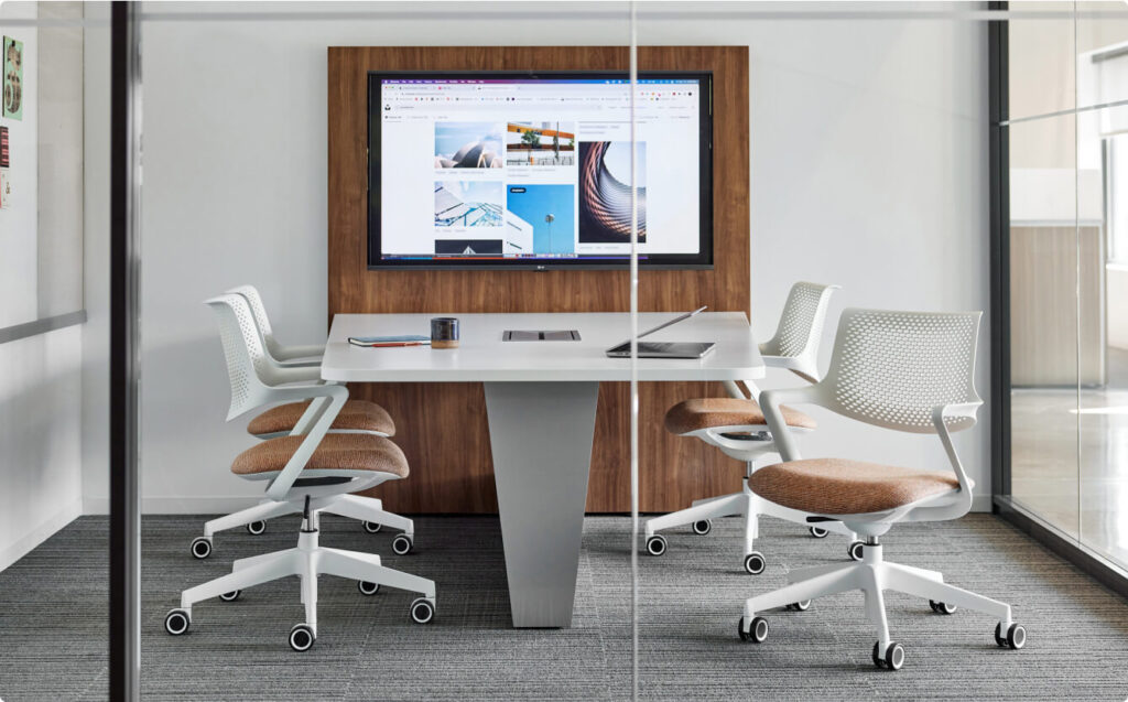 Office furniture at small to midsize businesses